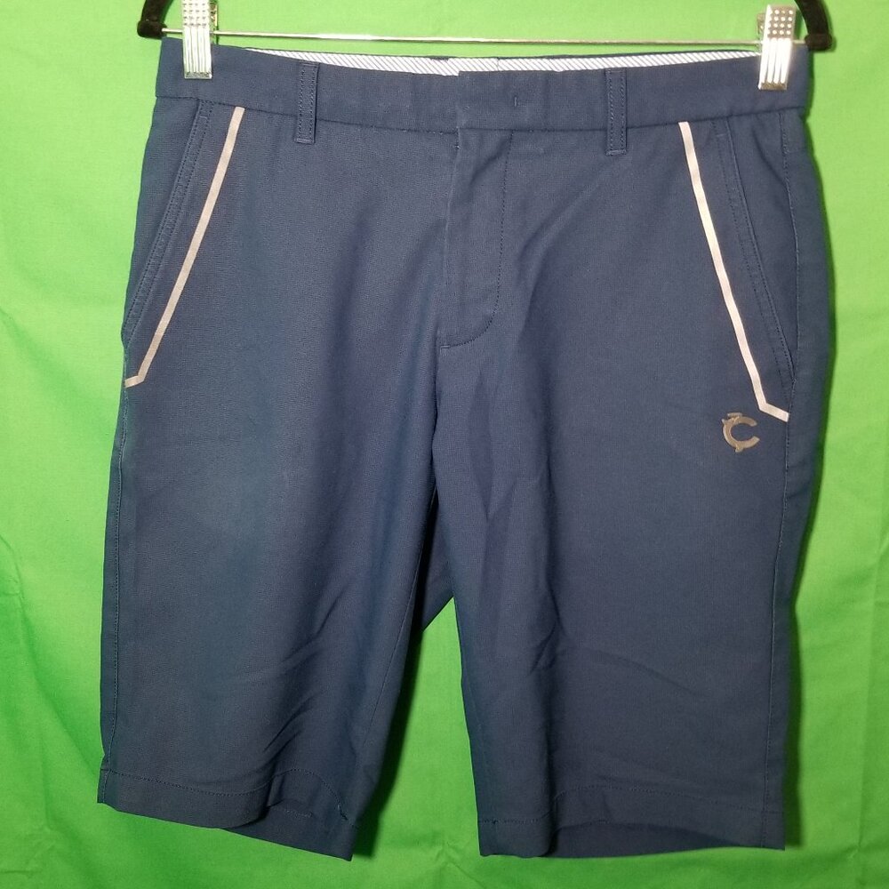 Louis Castel Korean Blue Golf Shorts‎ Mens Size 78 US Waist 30 Activewear Sports